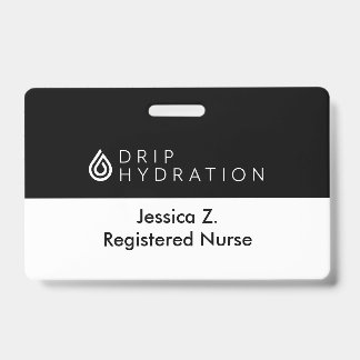 Badge Drip & CMD (avant et arrière)