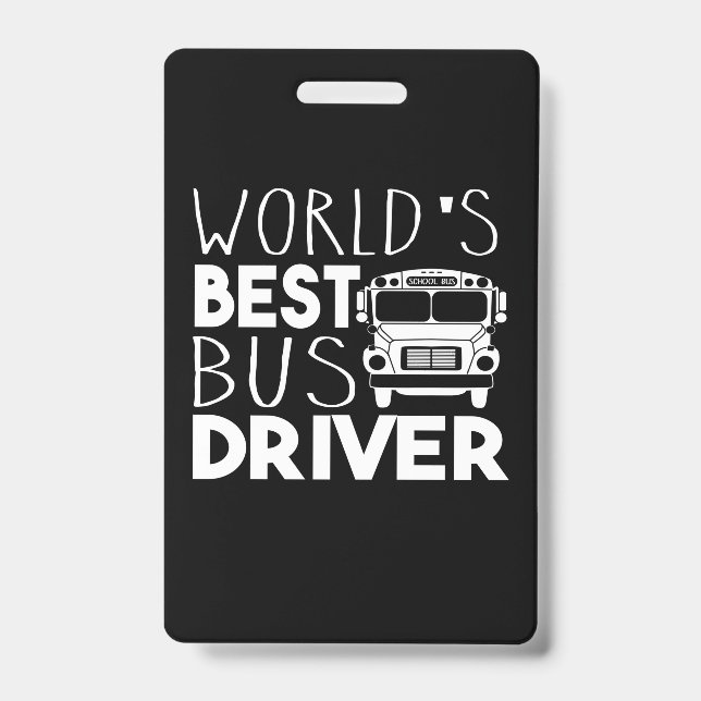 Badge Driver du Meilleur Bus (Avant)