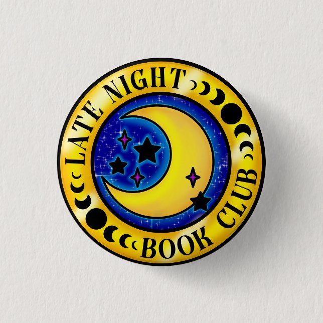 Badge du club de lecture de nuit (Devant)