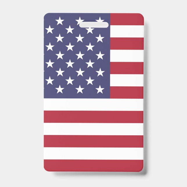 Badge du drapeau américain des États-Unis USA (Avant)