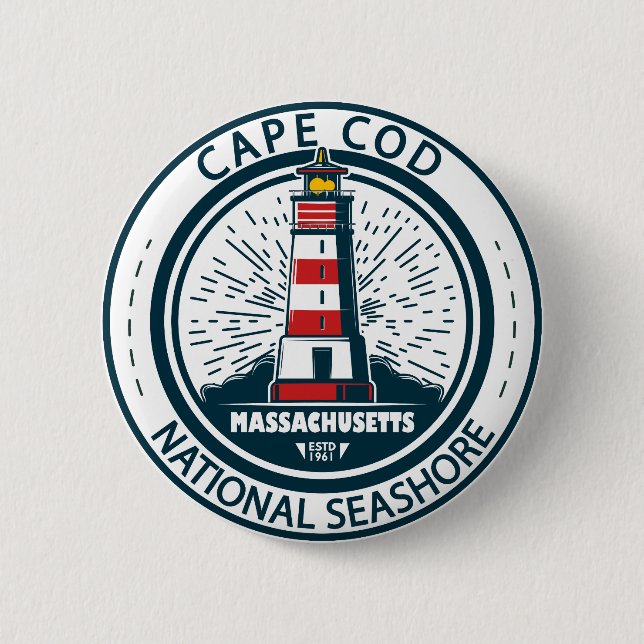 Badge du Massachusetts de Cape Cod National Seasho (Devant)
