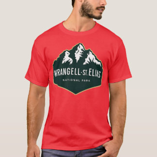 Badge du parc national WrangellSt Elias TShirt