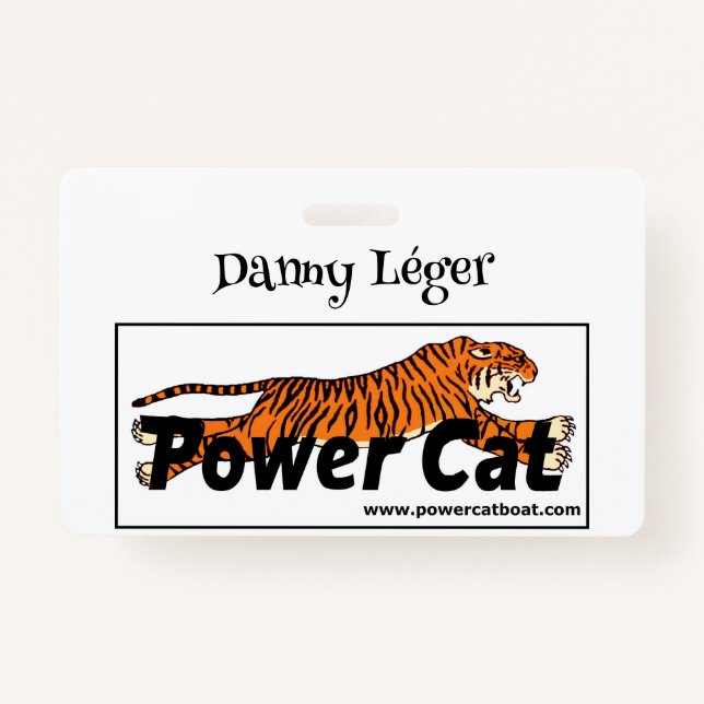 Badge du propriétaire (Devant)