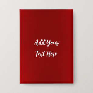 Badge Écriture professionnelle ajouter du texte rouge mo