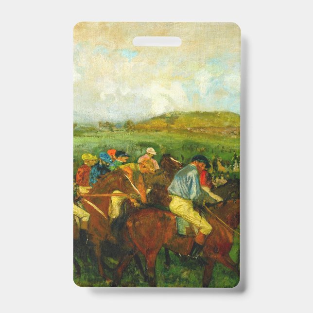 Badge Edgar Degas Chevauchée (Avant)