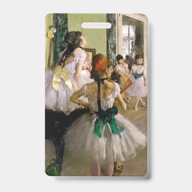 Badge Edgar Degas La Classe Danse (Avant)
