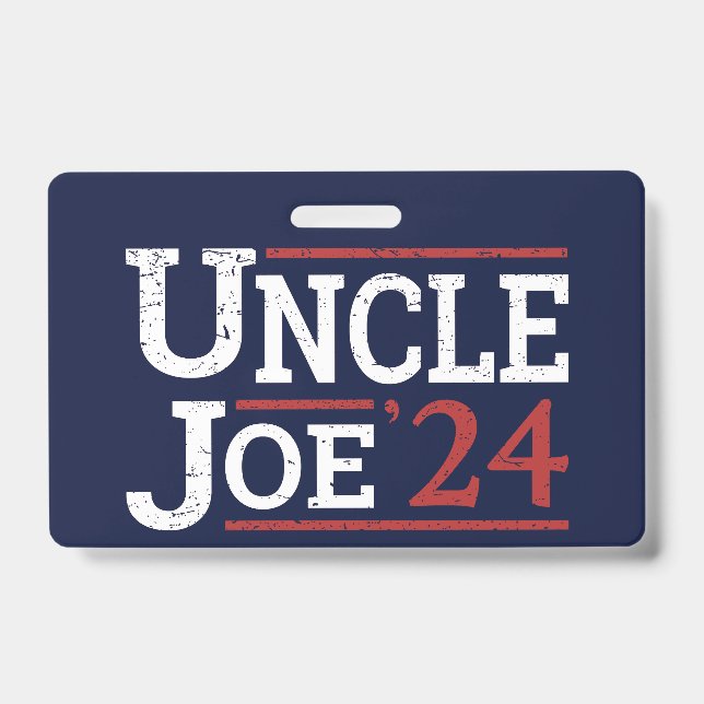 Badge Élection 2024 - Oncle Joe I (Avant)