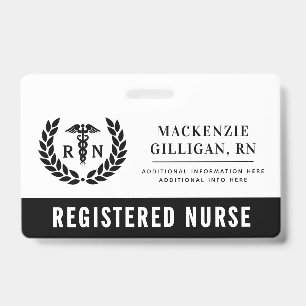 Badge Élégante remise de diplôme personnalisée de l'écol