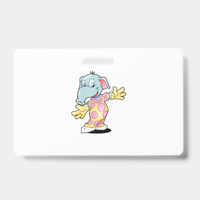 Badge Elephant au Pyjamas (Avant)