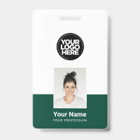 Badge Employé Personnalisé - Photo, Code-Barres, G