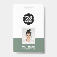 Badge Employé Personnalisé - Photo, Code-Barres, G
