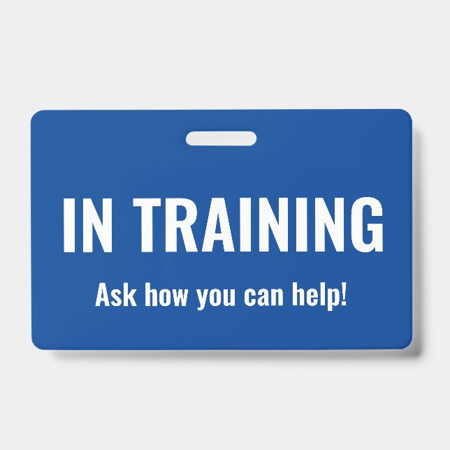 Badge En formation (Face)