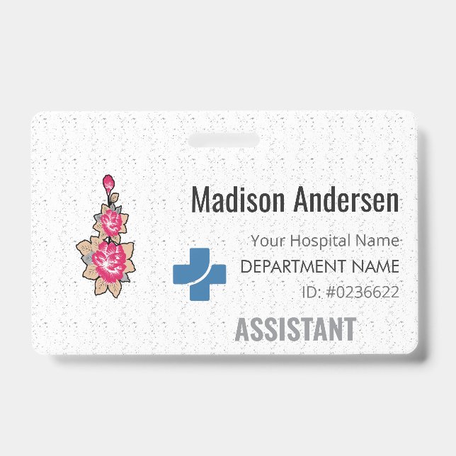 Badge en plastique PVC personnalisé - Durable.ID.E (Avant)