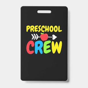 Badge Enseignant(e) de l'équipe de la maternelle