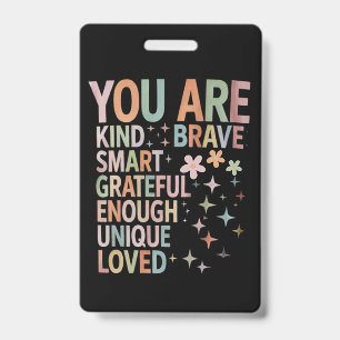 Badge Enseignant Motivationnel Premier Jour de Rentrée d