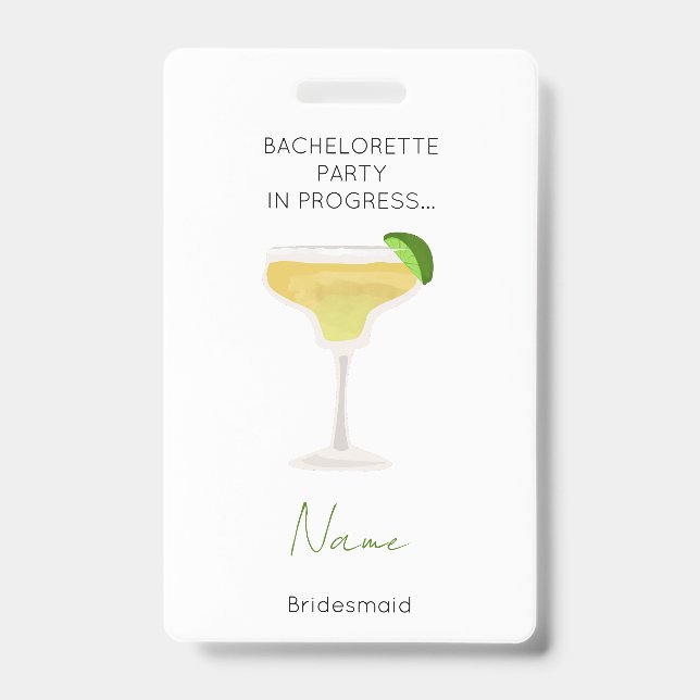 Badge Enterrement de vie de jeune fille Weekend Fille de (Avant)