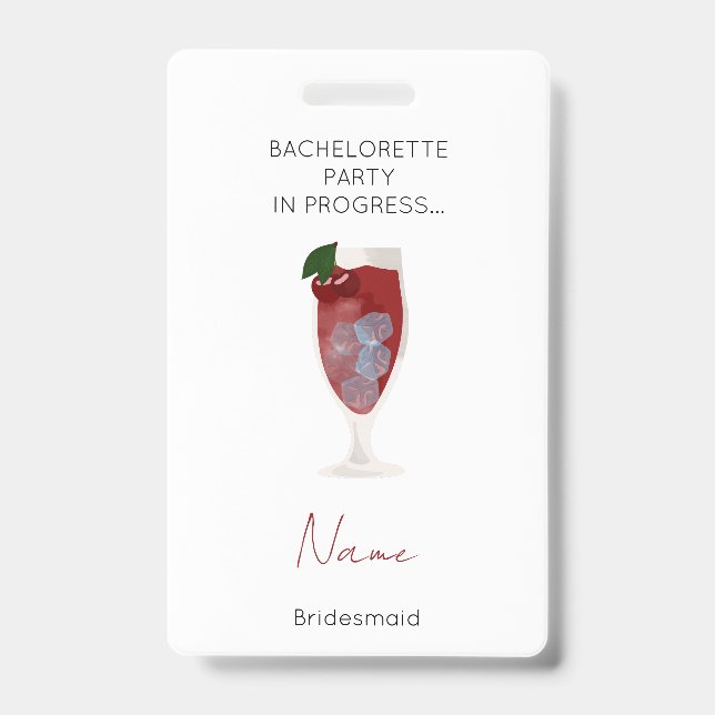 Badge Enterrement de vie de jeune fille Weekend Fille de (Avant)