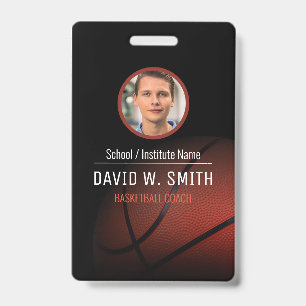 Badge Entraîneur de basket-ball