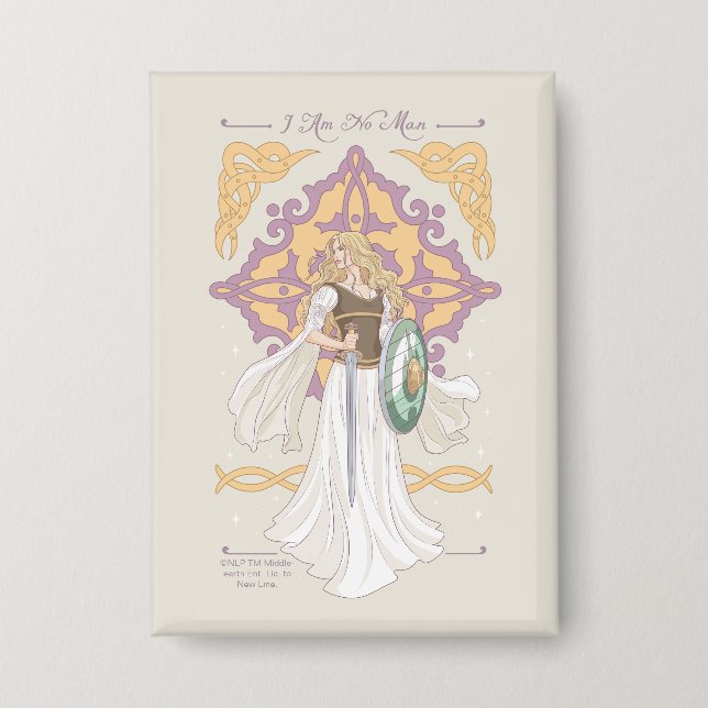 Badge Éowyn "I Am No Man" Battle-Ready Graphic (Recto)