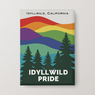 Badge Épingle du bouton de la fierté Idyllwild