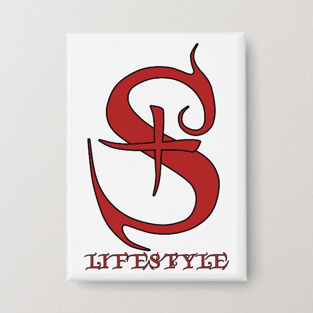 Badge Épinglette de style de vie S+ (Recto)