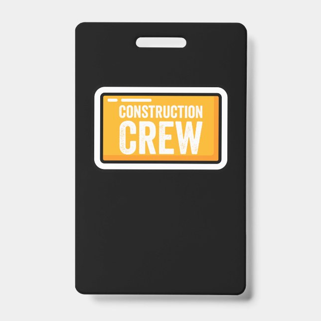 Badge Équipe de construction (Avant)