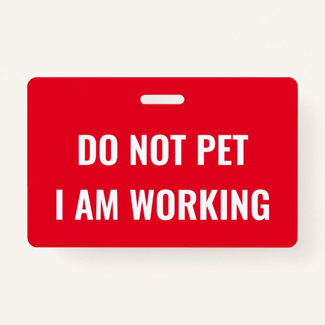 Badge Équipement Médicale de travail (Devant)