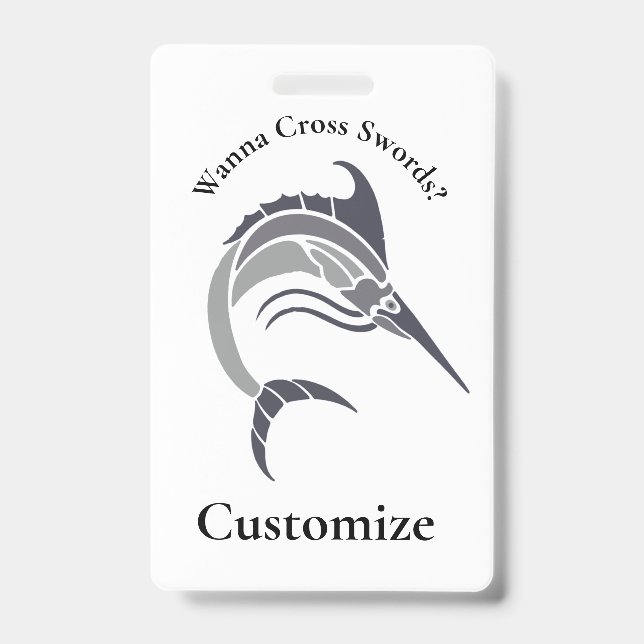 Badge Espadon sauteur Thunder_Cove (Avant)