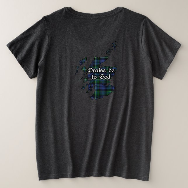 Badge et tartan du clan Arbuthnott pour femmes (Design dos)