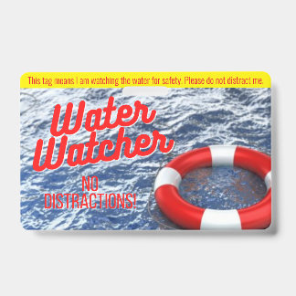 Badge Étiquette de surveillance de l'eau pour la sécurit