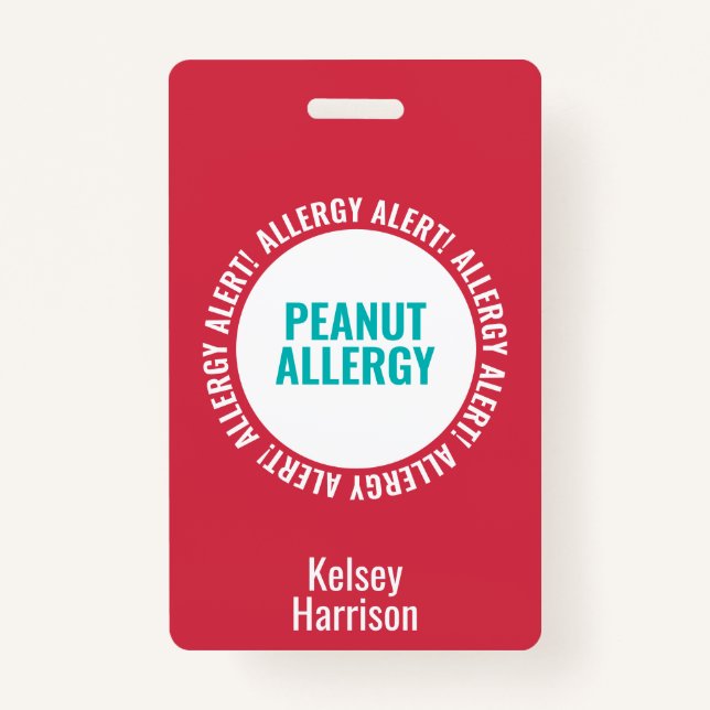 Badge Étiquette faite sur commande de sac de garde (Devant)