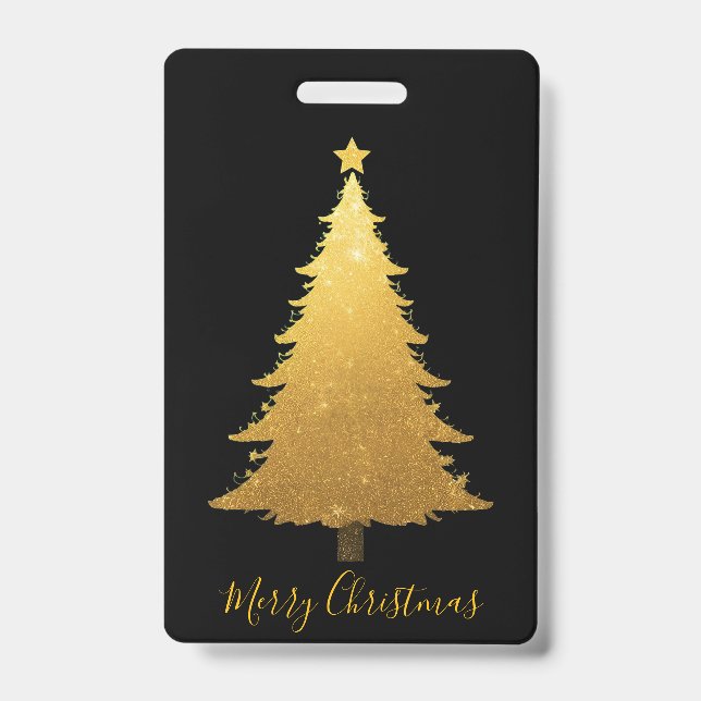Badge Étiquette-Joyeux Noël (Avant)