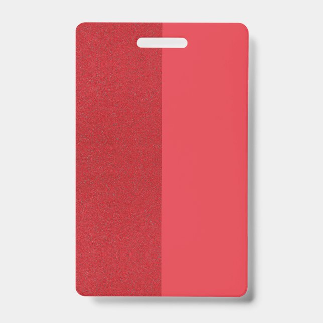 Badge étiquette tomate rouge coupée en deux – Pers (Avant)