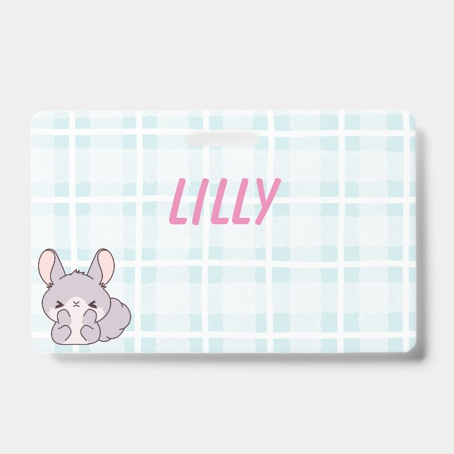 Badge Étiquettes de nom pour enfants (Avant)