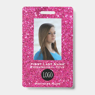 Badge Étiquettes nominatives pour employés avec strass r