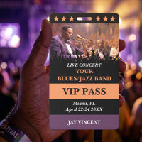 Événement VIP Concert Live Jazz Blues Photo Person
