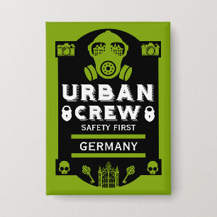 Badge Exploration Urbaine Urbex