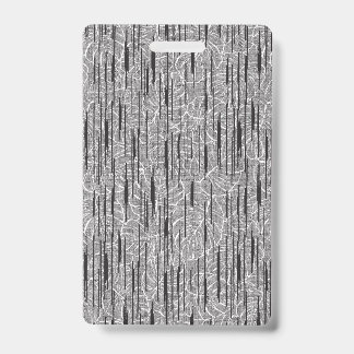 Badge Fabric Floral Pattern Interior Design Wallpaper