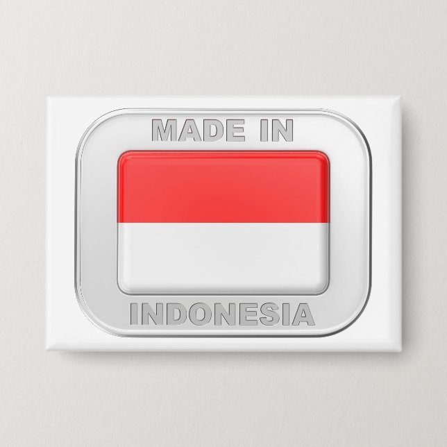 Badge Fabriqué en Indonésie (Recto)