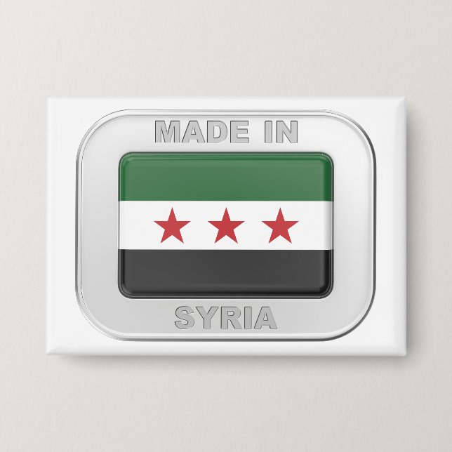 Badge Fabriqué en Syrie (Recto)