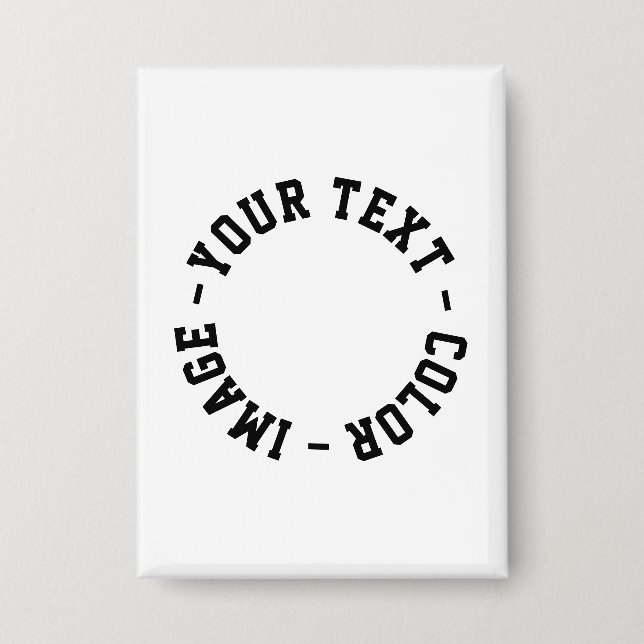 Badge Faites-le vôtre Rectangle 2,5" x 3,5" (Recto)