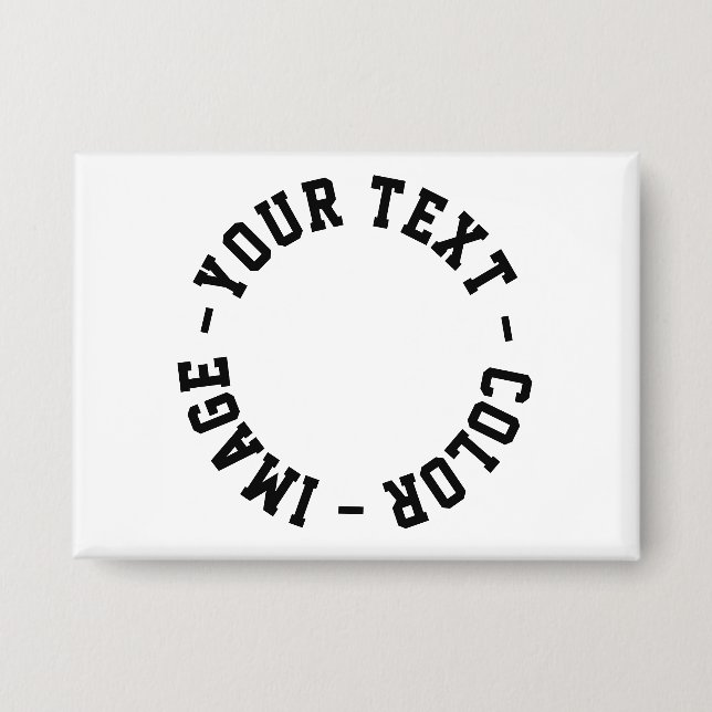 Badge Faites qu'il soit vôtre RRectangle 3,5" x 2,5" (Recto)
