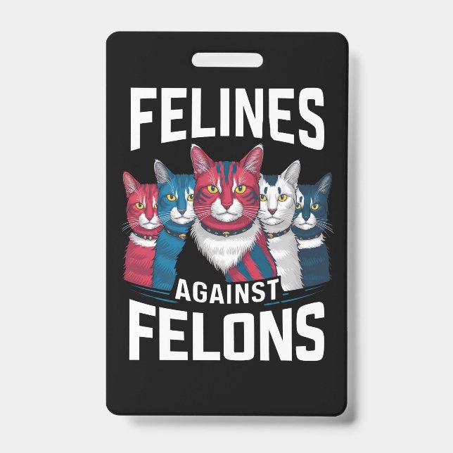 Badge Félins Contre les Criminels  (Avant)