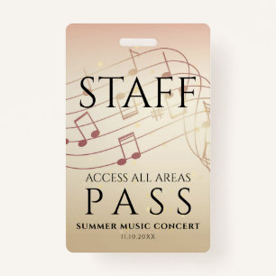 Badge Festival de musique All Access Pass