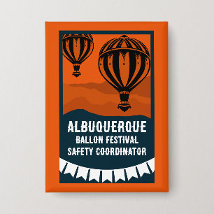 Badge Festival du pilote de ballon à air chaud