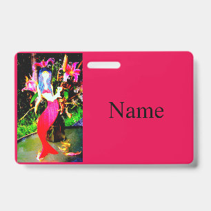 Badge Fête de sirène rouge Thunder_Cove