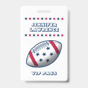 Badge Fête du 4 juillet Baseball