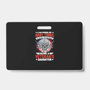 Badge fille vétéran