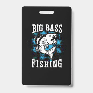 Badge Fisher Gift Big Fishing