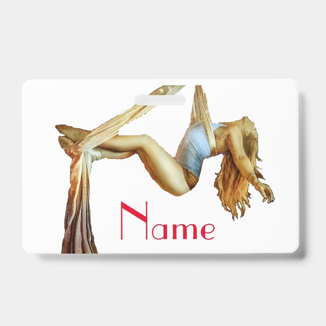 Badge Fitness de yoga aérien Thunder_Cove (Avant)